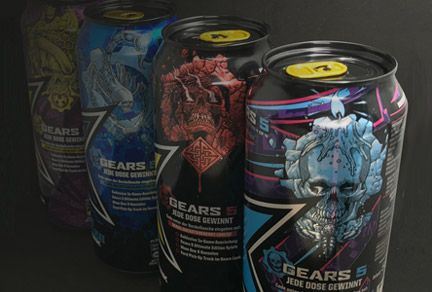 Ardagh Group's cans reward gaming fans in Rockstar Energy Gears 5 promotion